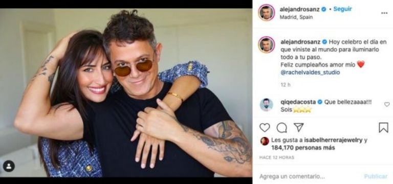 Instagram @alejandrosanz