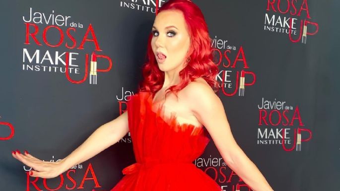 ¿Por un pastel? Michelle Vieth jalonea a Aracely Arámbula