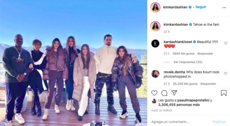 Instagram @kimkardashian