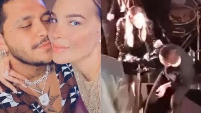 Internautas critican a Belinda por aguantar a Christian Nodal "borracho"