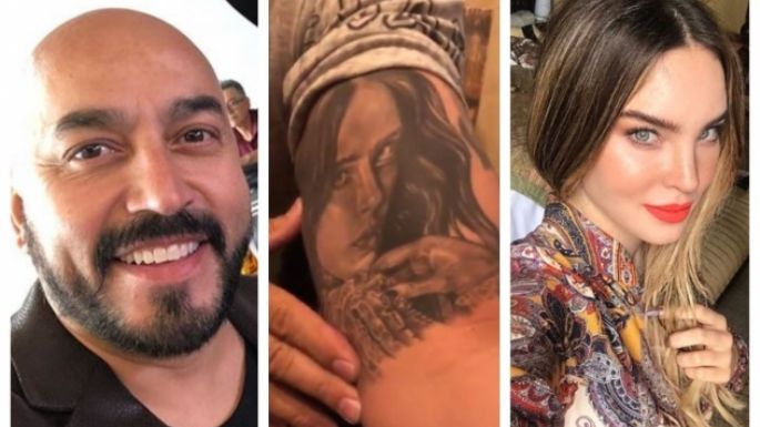 Lupillo Rivera ya quiere quitarse el tatuaje de Belinda; asegura que le pagarán por hacerlo