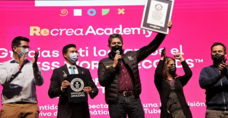 El rércord Guinness fue superado con holgura