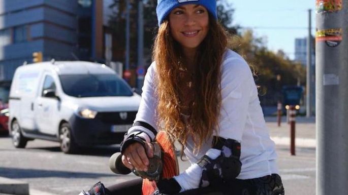 ¡"Derrapando"! Shakira impacta a sus seguidores con su habilidad en la patineta