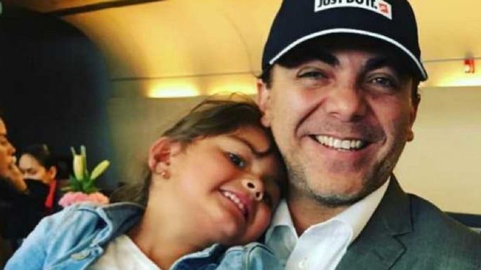 Cristian Castro presume en redes sociales el emotivo regalo de cumpleaños de su hija