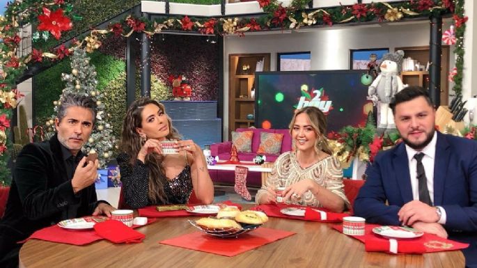 Critican en redes a los conductores del programa 'Hoy' por no respetar el distanciamiento social