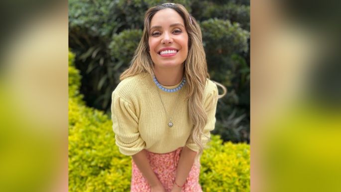 Andrea Escalona enloquece a Televisa al posar en sensual atuendo verde desde 'Hoy'