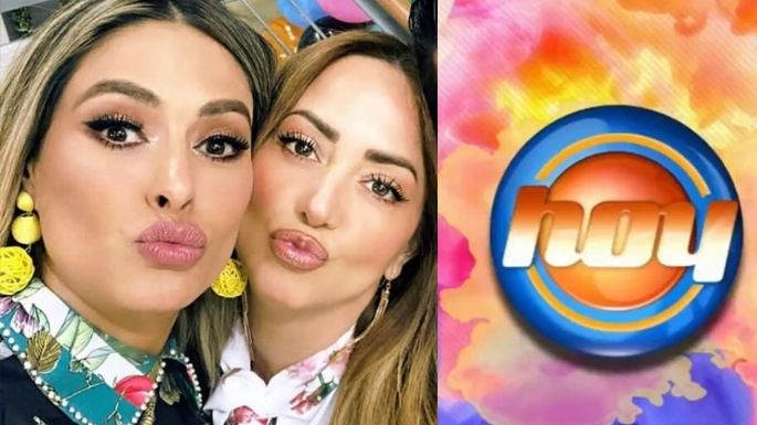 Andrea Legarreta y Galilea Montijo se visten de negro en 'Hoy' e impactan Televisa