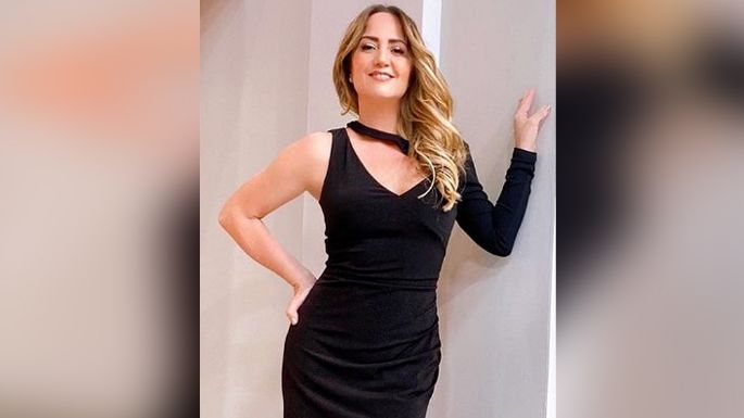 Andrea Legarreta enloquece Televisa al posar en sensual vestido negro desde 'Hoy'