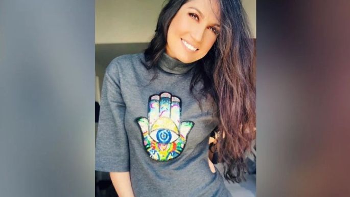 Joanna Vega-Bientro enamora en Imagen TV con coqueto vestido rojo desde 'Sale el Sol'