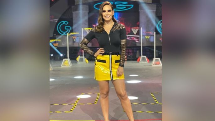 Tania Rincón hace arder a todo Televisa al posar en sensual 'outfit' morado desde 'Hoy'