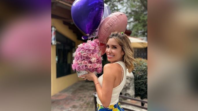 Andrea Escalona enloquece a Televisa al posar en sensual vestido desde 'Hoy'