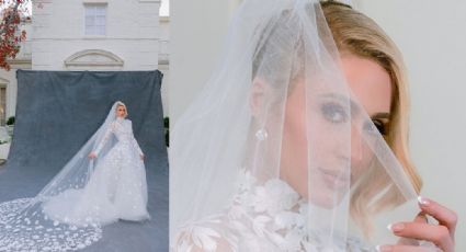 FOTOS: Paris Hilton se casa con Carter Reum; así lució con su espectacular vestido de novia