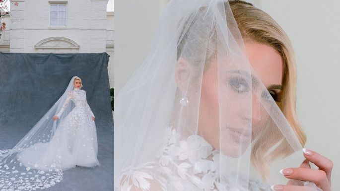 FOTOS: Paris Hilton se casa con Carter Reum; así lució con su espectacular vestido de novia