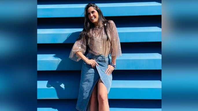 Joanna Vega-Bientro enamora en Imagen TV con coqueto atuendo desde 'Sale el Sol'