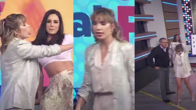 ¡Drama en Televisa! Andrea Escalona hace berrinche en vivo y abandona 'Hoy'