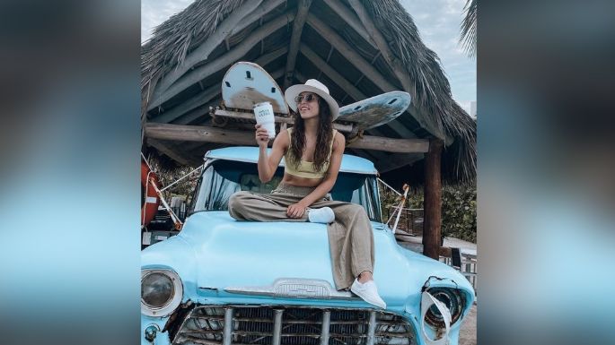 Marysol Cortés, de 'Exatlón', enamora a TV Azteca en coqueto 'outfit' gris