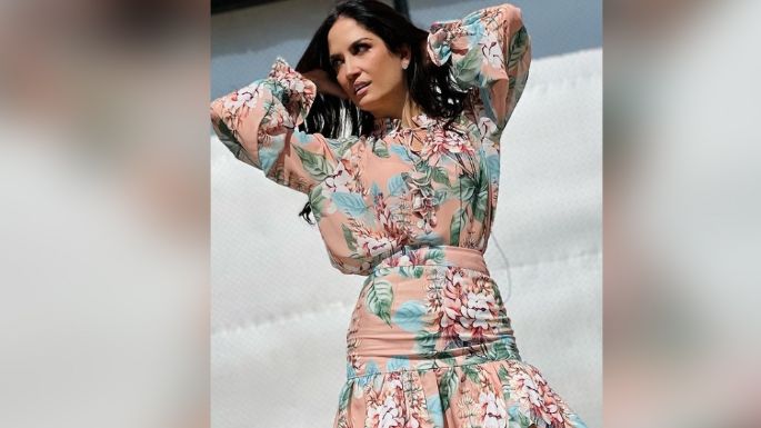 Joanna Vega-Bientro enamora en Imagen TV con coqueto vestido en 'Sale el Sol'