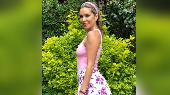 Andrea Escalona enloquece a Televisa al posar en sensual vestido desde 'Hoy'