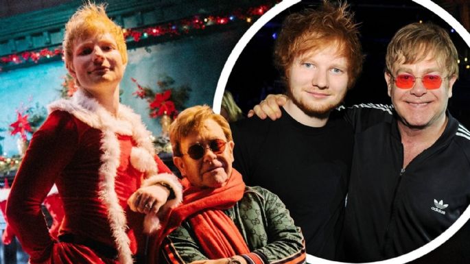 Ed Sheeran y Elton John lanzan tema navideño llamado 'Merry Christmas'