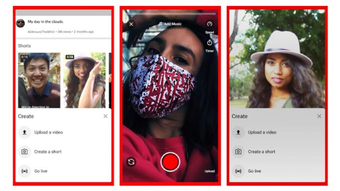 Para darle batalla a TikTok, YouTube lanza Shorts, aplicación de videos cortos