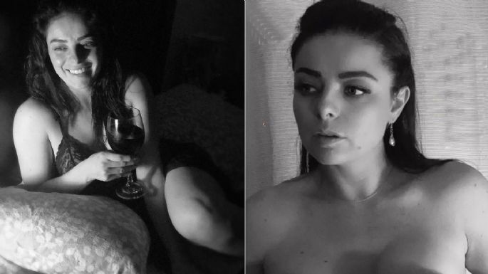 ¡Lo hacen de nuevo! Violeta Isfel y su esposo desafían la censura de Instagram con esta fotografía