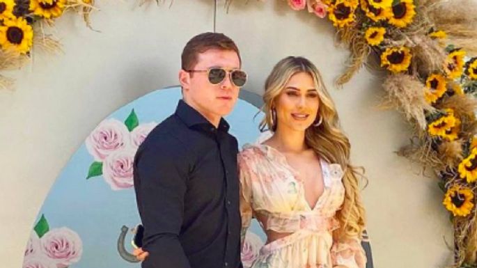 Destacada revista revela la primera foto del "Canelo" Álvarez y Fernanda Gómez