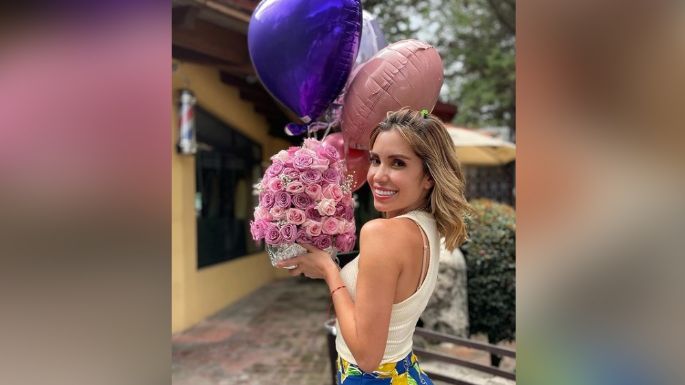 Andrea Escalona enloquece a Televisa al posar en atrevido atuendo blanco desde 'Hoy'