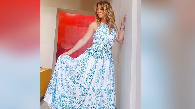 Andrea Legarreta enloquece Televisa al posar en atuendo negro desde 'Hoy'