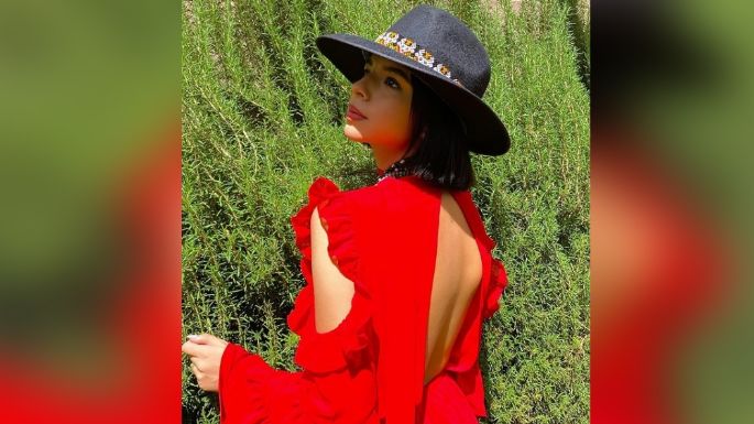 ¡Divina! Ángela Aguilar roba corazones en todo Instagram en maravilloso vestido