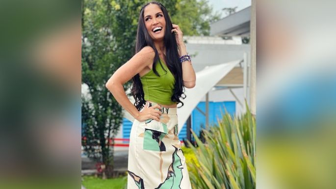 Joanna Vega-Bientro roba suspiros en Imagen TV con vestido floreado desde 'Sale el Sol'