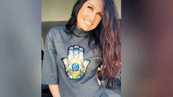 Joanna Vega-Bientro cautiva todo Imagen TV en vestido negro en 'Sale el Sol'