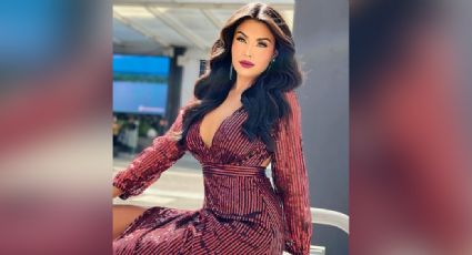 FOTO: Kristal Silva luce ceñido vestido blanco y causa sensación en las redes