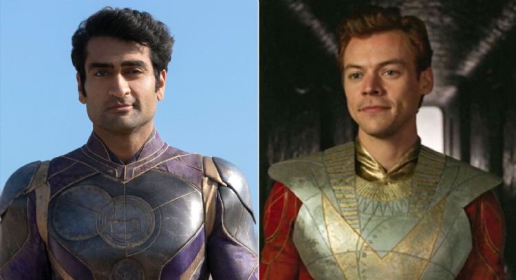 Kumail Nanjiani revela que filmó una escena post-créditos diferente con Harry Styles en 'Eternals'
