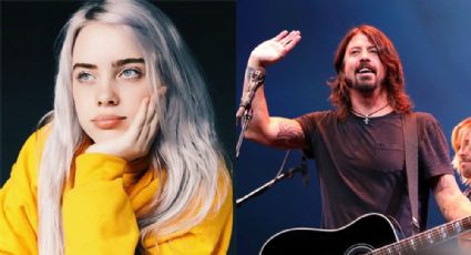 Billie Eiish y Dave Grohl unen talentos para tocar 'My Hero'