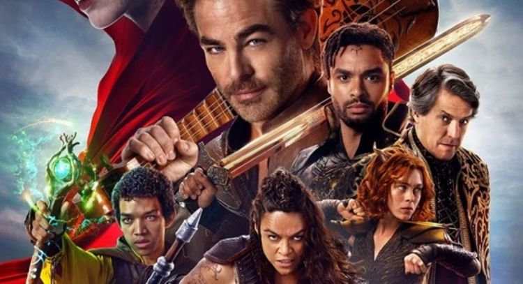 El nuevo póster de 'Dungeons & Dragons: Honor Among Thieves' muestra a todos los héroes de la cinta