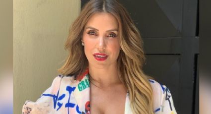 Andrea Escalona posa con entallado outfit blanco y enamora a sus fans de Televisa