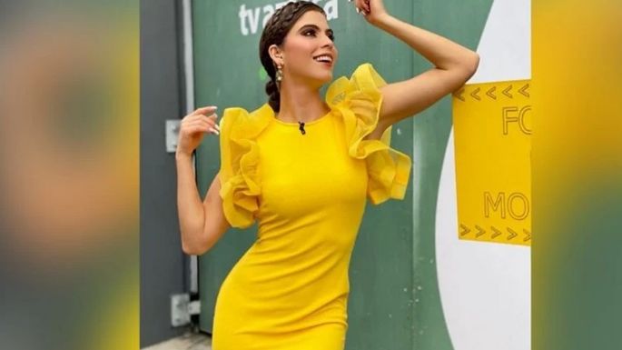 Esmeralda Ugalde hace babear TV Azteca al posar en ajustado vestido desde 'Corazón Grupero'