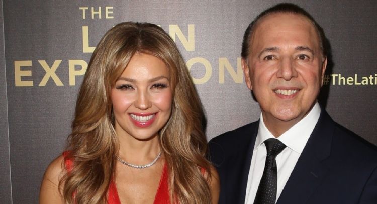 Thalía comparte destacada fotografía junto a su esposo Tommy Mottola y enamora a todo Instagram