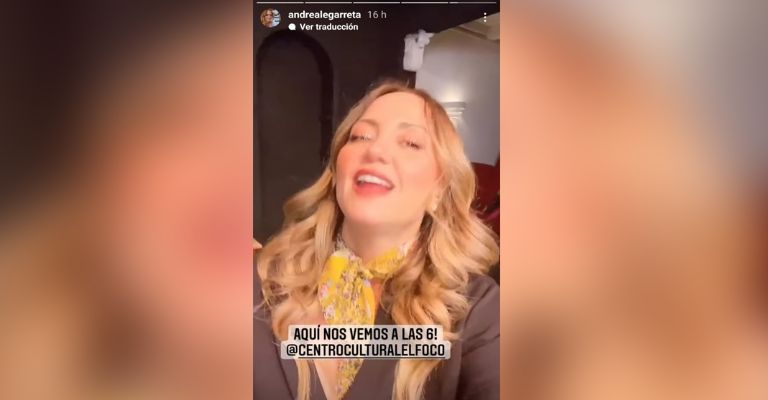 Instagram @andrealegarreta