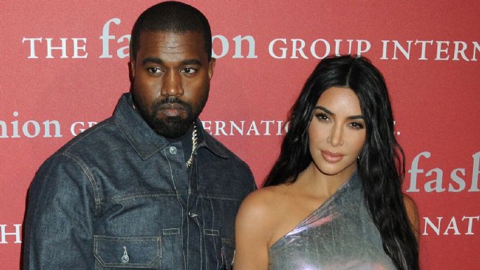 Kim Kardashian y Kanye West son captados juntos en un partido de baloncesto de North