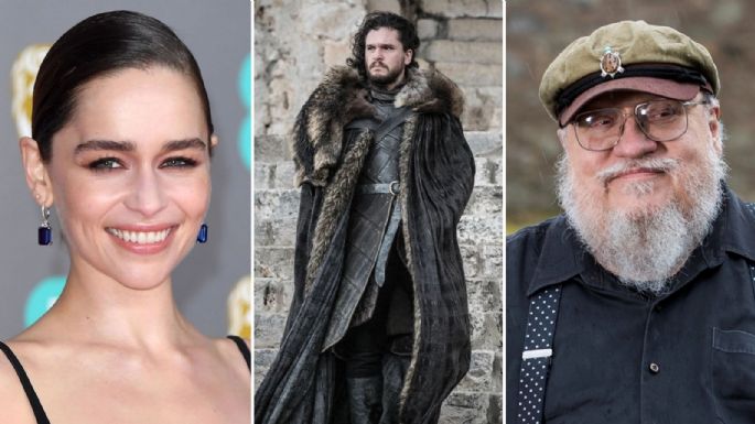 Emilia Clarke y George RR Martin confirman secuela de 'Game of Thrones'