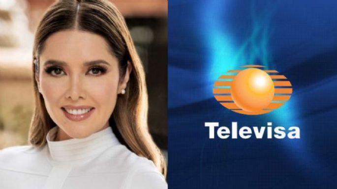 FOTO: Marlene Favela luce elegante vestido azul y enciende a toda Televisa