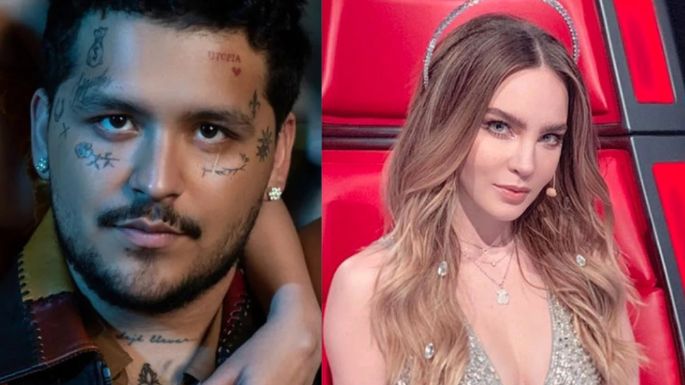 ¿Dedicada a Belinda? Tras ruptura, Christian Nodal canta nuevo tema de desamor y despecho