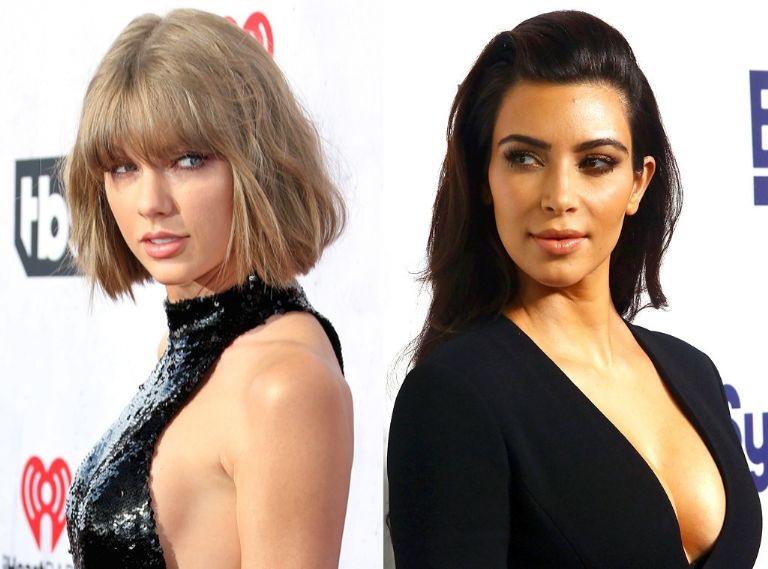 Taylor Swift y Kim Kardashian