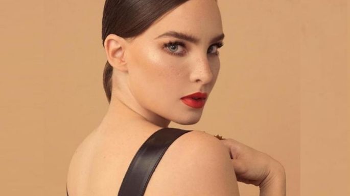FOTO: Belinda presume figura con coqueto vestido negro y le llueven halagos