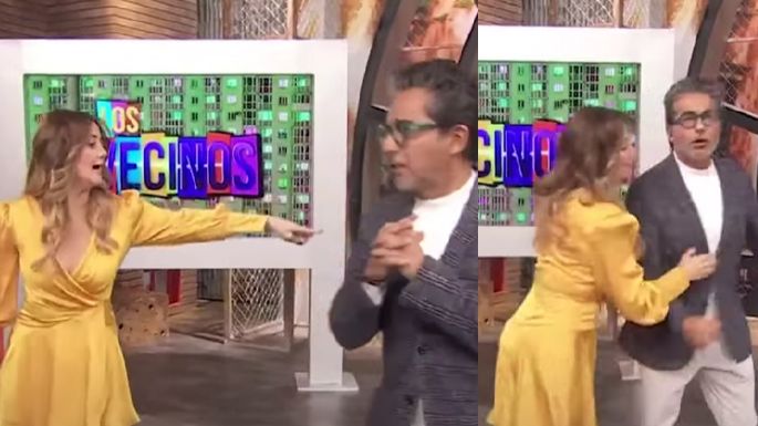 VIDEO: Andrea Legarreta estalla en 'Hoy' contra actor de Televisa y lo corre en vivo