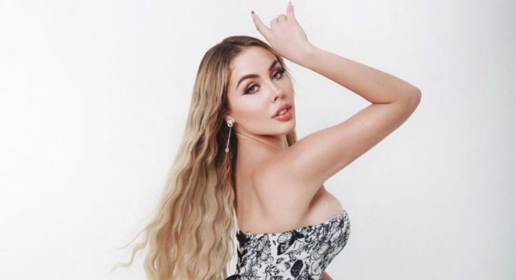FOTO: Maya Nazor deslumbra en Instagram con su espectacular vestido con atrevidas aberturas