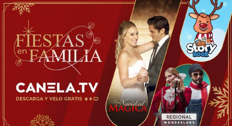 ¡Festeja la Navidad en casa! Canela.TV anuncia su colección 'Fiestas En Familia'; esto podrás ver