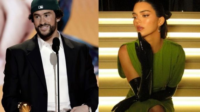 Captan a Kendall Jenner y Bad Bunny saliendo juntos de fiesta de los Oscar