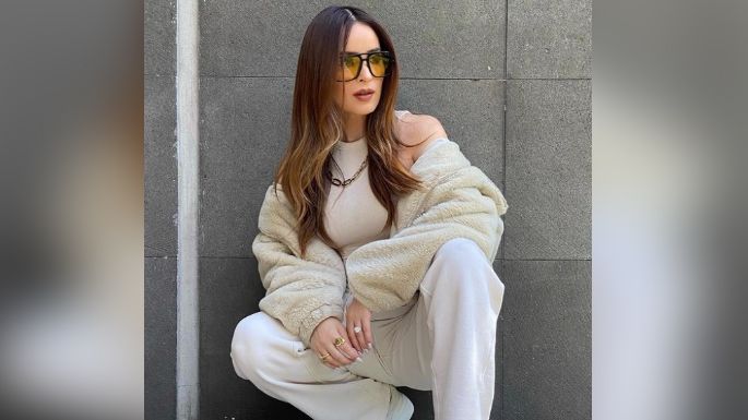 FOTO: Cynthia Rodríguez posa con coqueto conjunto café en Instagram y enamora a todo TV Azteca